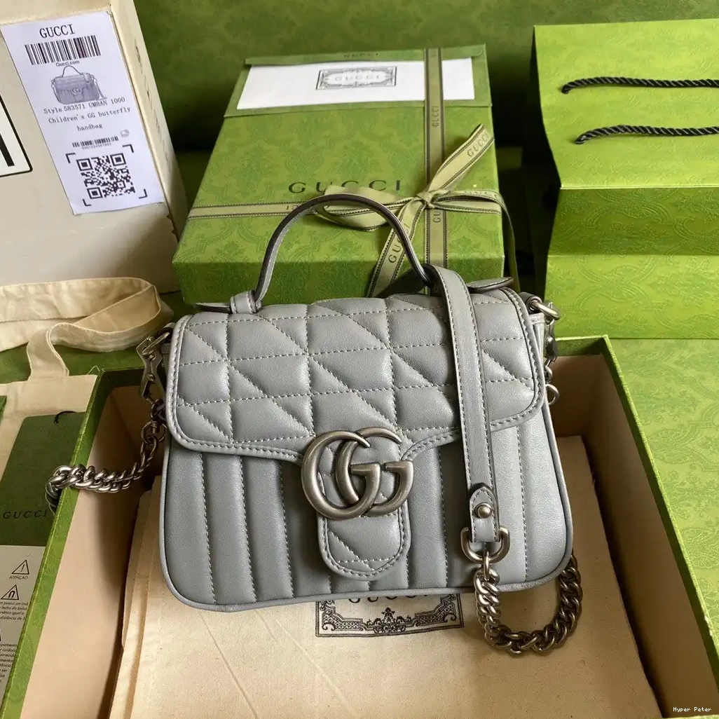 Bag Mini GG GUCCI Handle Marmont Top 0624